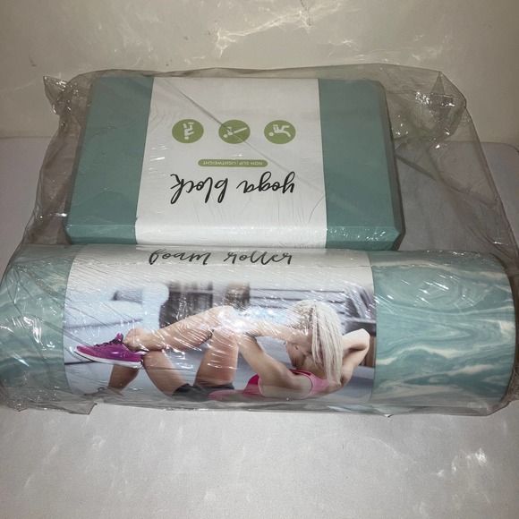 SOLD OUT NWT 2 pack Yoga Roller/Square Blocks - Picture 13 of 13
